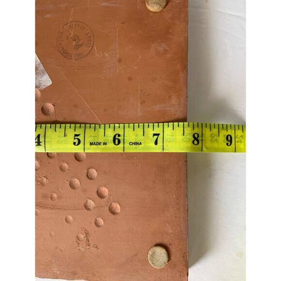 Pier 1 Duca Di Camastra Hand Painted Ceramic Tile Floral Trivet Italy 7.5" - Picture 6 of 6